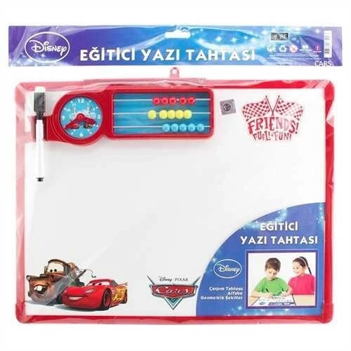 40x30 cm Lisanslı Disney Pixar Abaküslü Yazı Tahtası 4993
