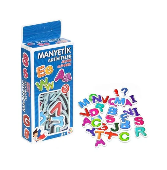 70 Parça Manyetik Alfabe 1524