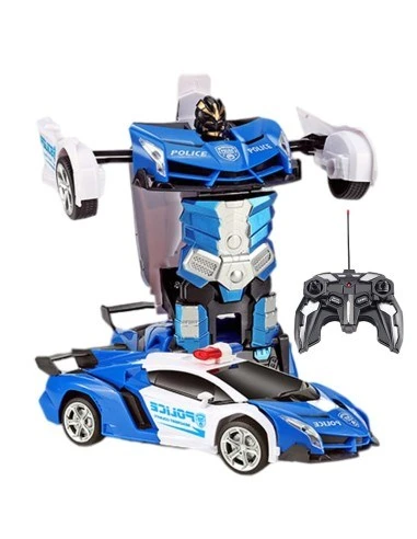 31 cm Şarjlı Uzaktan Kumandalı Robota Dönüşen Araba 0736
