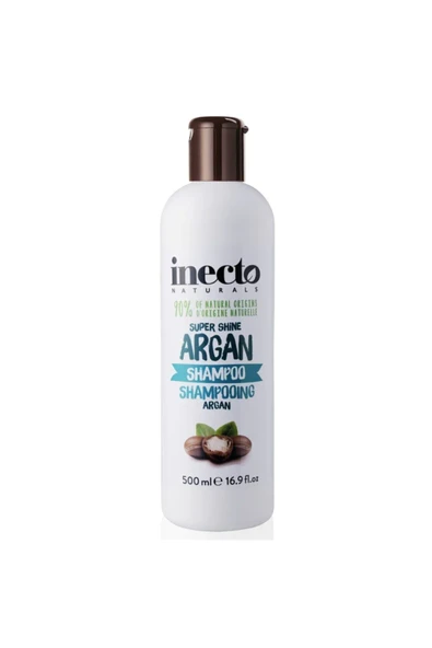 İnecto Naturals Argan Şampuan Vegan 500 Ml - 3