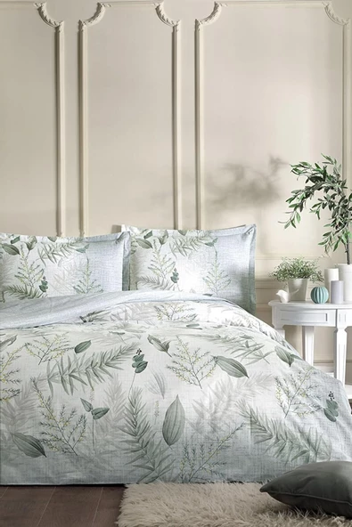 Özdilek Ranforce Fitted Çarşaflı Tek Kiş Nev Tk-Naturlıg Yeşil - 2
