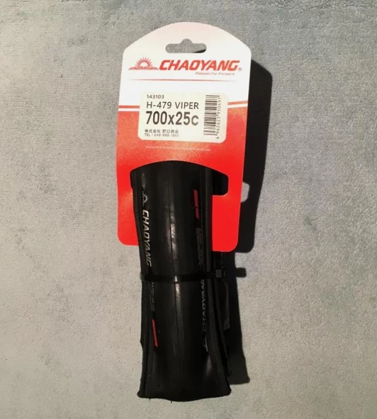 Chaoyang Racing Tire 700 X 25C Shark Skin Viper Katlanır Yol Yarış Lastiği - 2