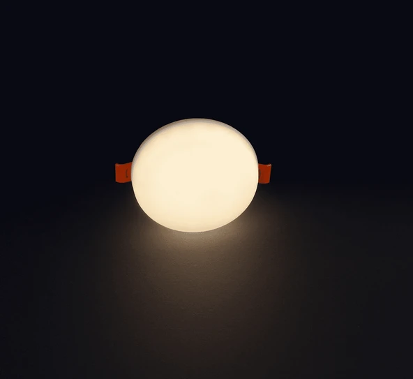 NOAS YL12 1001 Sıva Altı 10W Ayarlanabiilr Çerçevesiz Led Spot 3200K Gün Işığı - 3