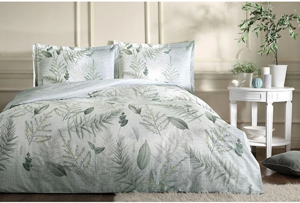 Özdilek Ranforce Fitted Çarşaflı Tek Kiş Nev Tk-Naturlıg Yeşil