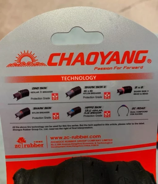 Chaoyang Racing Tire 700 X 25C Shark Skin Viper Katlanır Yol Yarış Lastiği - 5