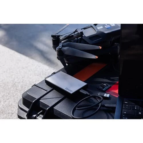 LEXAR PROFESSINAL PROFESSIONAL WORKFLOW DUAL-SLOT LPWF720N-4ANGL HARİCİ KART OKUYUCU - Resim 11