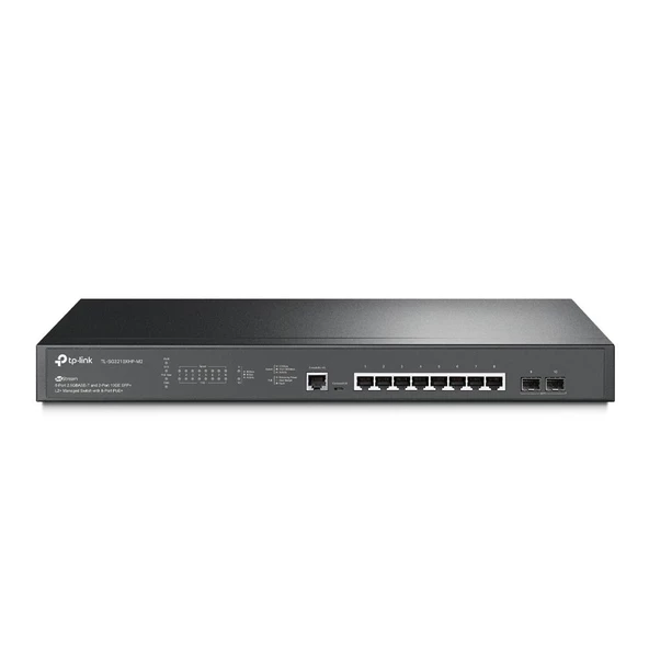 TP-LINK 8-port  Full PoE TL-SG3210XHP-M2 2.5 Gigabit 2X-10GE 240w Yönetilebilir Switch