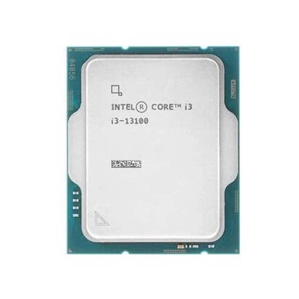 INTEL CORE i3 13100 12MB 4çekirdekli O/B VGA 1700p 65w Kutusuz+Fansız