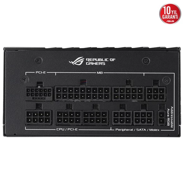 ASUS 850W 80+ PLATINUM ROG LOKI SFX-L PCIE 5.0 TAM MODÜLER POWER SUPPLY - 5