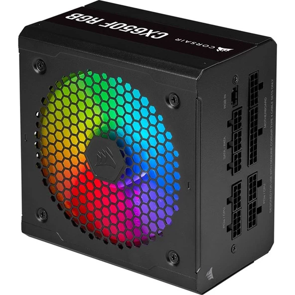 CORSAIR 650W 80+ BRONZE CX650F CP-9020217-EU RGB TAM MODÜLER POWER SUPPLY