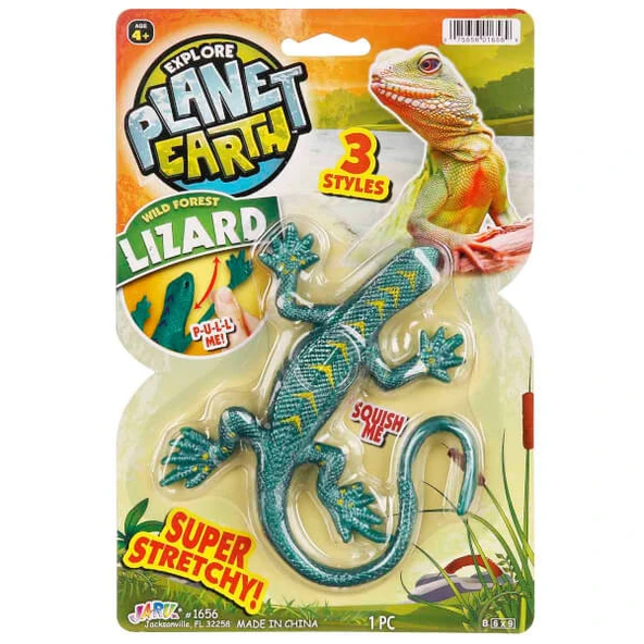 Planet Earth Esnek Hayvanlar Kertenkele - Lizard