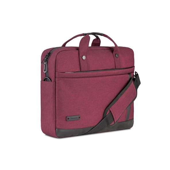 Classone Vp1505 Ravenna 15.6" Çanta -Bordo - Resim 2