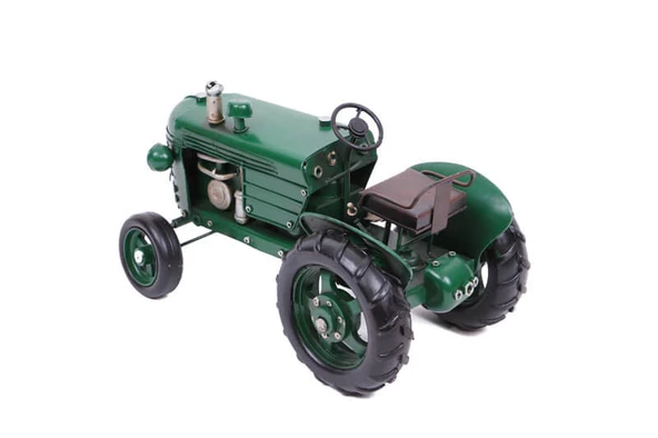 Dekoratif Metal Bahçe Traktörü 0710E-627G Modeli-M136 - 3
