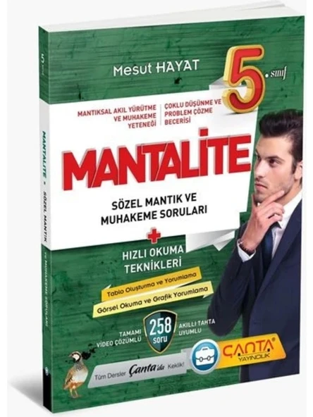 Çanta Yayınları 5. Sınıf Mantık Muhakeme Mantalite