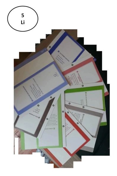 Gülpaş Klasör İçi Özlük Dosyası 5'li