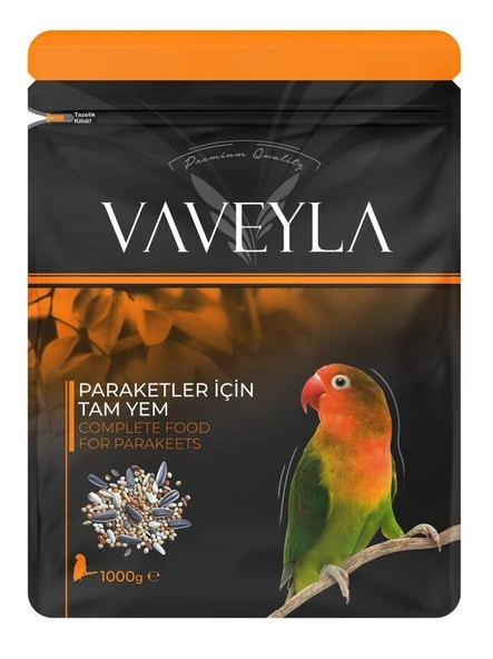 VAVEYLA  Paraket  Kuş Yemi 1 Kg - 1
