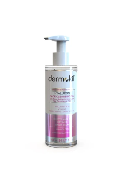 Dermokil Hyaluron Yüz Temizleme Yağı 150 ml