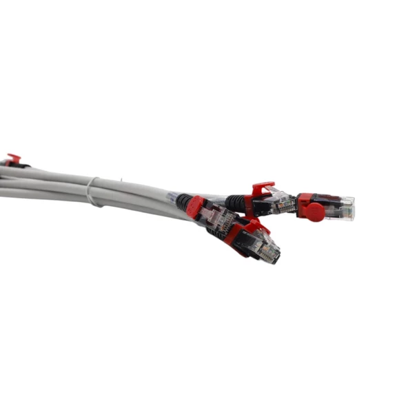 HCS CAT6 UTP LSOH 0,30 MT GRİ PATCH CORD (5'Lİ PAKET) - 4