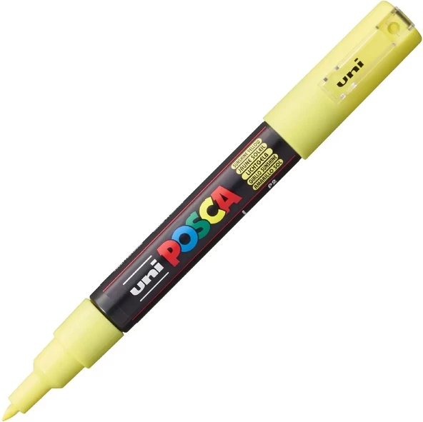 Posca Marker Pc-1m 0.7 mm Sunshine Yellow - Resim 2