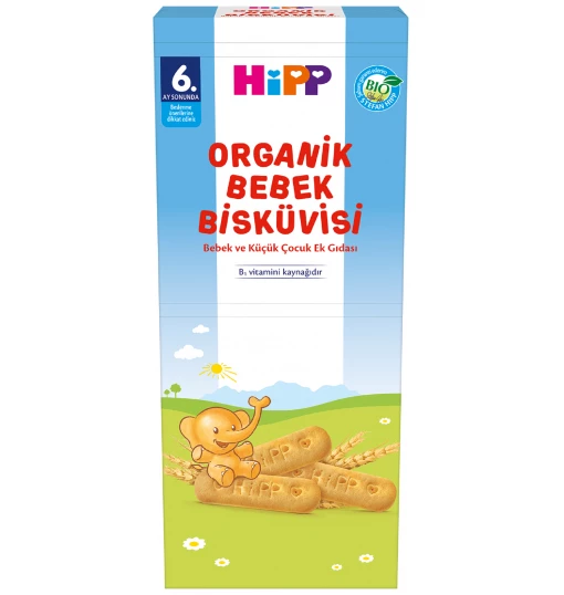 p Organik Bebek Bisküvisi 180 Gr