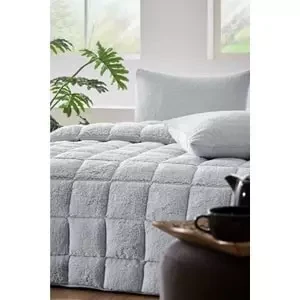 Özdilek Gri Nova Yorgan (Yastıksız) Sherpa Battaniye Dokulu Çift Kişilik (195x215) - 2