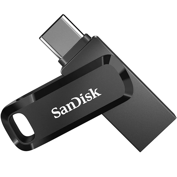 SANDISK 512GB DUAL DRIVE GO SDDDC3-512G-G46 TYPE-C+USB 3.0 BELLEK - 1
