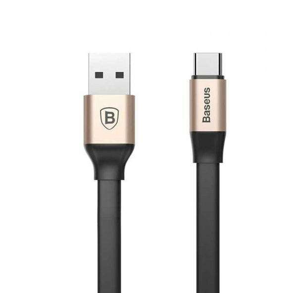 Baseus Nimble 2A Type-C Şarj ve Data Kablosu 1.2 Metre Gold CATMBJ-AOV - 2