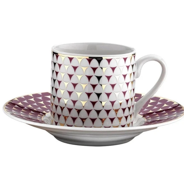 Kütahya Porselen Rüya 77512 Desen Kahve Fincan Takımı