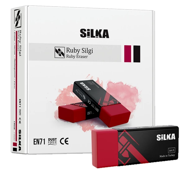 Silka Silgi Ruby Kırmızı 30 LU-30-PKT