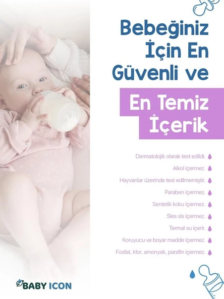 Babyicon Baby Icon Doğal Portakal Yağlı Biberon Emzik Temizleyici 500 ml - 2