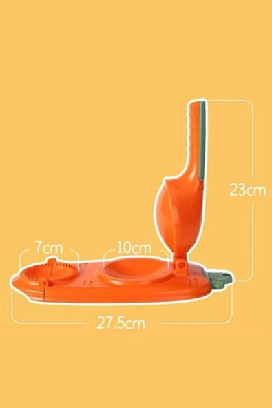 Havuç Tasarımlı Şık Pratik Börek Mantı Hamuru Presleme Börek Yapma Kalıbı - 11
