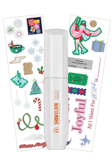 SHOW BY PASTEL Show Your Look 24h Long Lasting Mascara - Maskara 2024 Yeni Yıl - 3