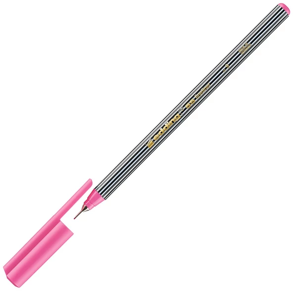 Edding İnce Uçlu Keçeli Kalem 0.4 MM Pembe 55-10-PKT