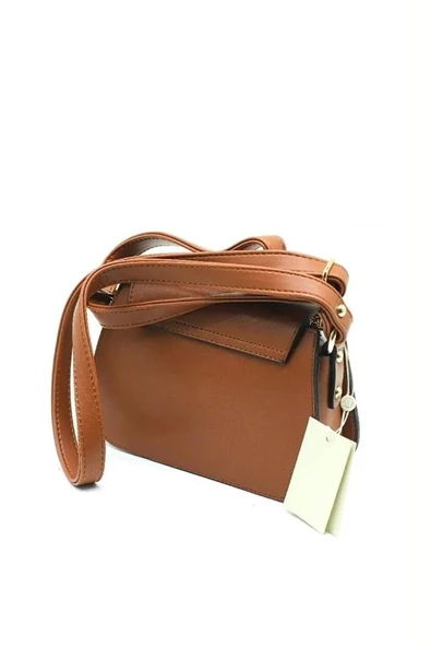 Armine Kadın Omuz Çantası Çapraz Çanta 329 Taba - Resim 2