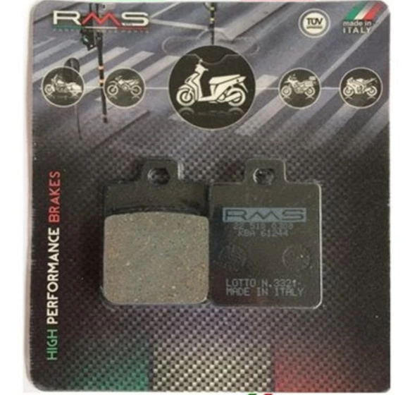 Sym Fiddle 3 125 Arka Fren Balata Rms İtaly