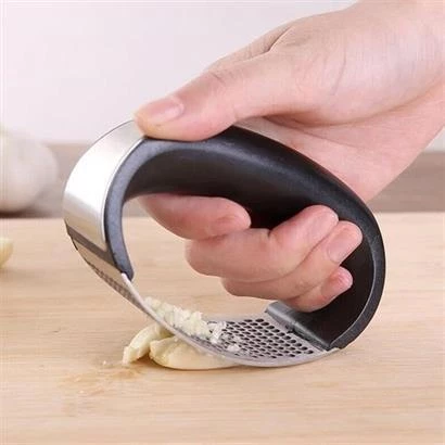 Yeni Sarımsak Ezici Paslanmaz Çelik Garlic Press - 3