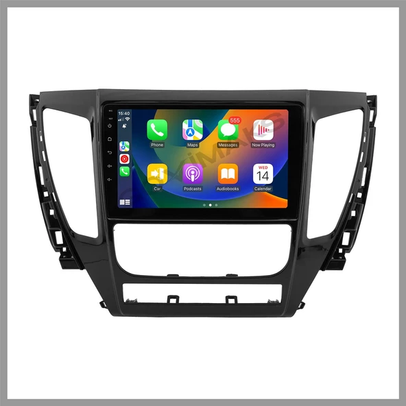 MITSUBISHI PAJERO 2017-2020 UYUMLU 8 GB RAM 128 GB HAFIZA ANDROID MULTIMEDIA TEYP ürün görseli 1