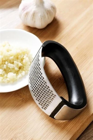 Yeni Sarımsak Ezici Paslanmaz Çelik Garlic Press - 11