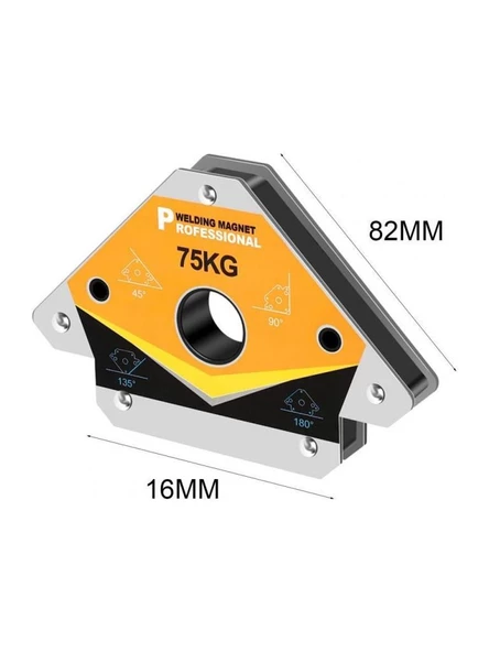 75 Kg Açılı Güçlü Manyetik Kaynak Lehimleme Gönye Tutucu - 3
