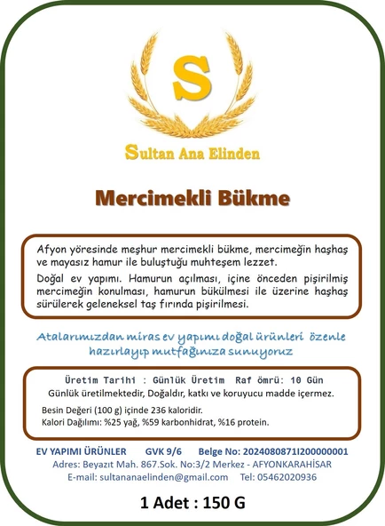 MERCİMEKLİ BÜKME BÖREK 5 ADET - 2