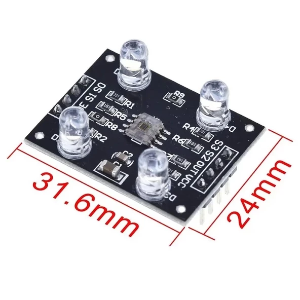 TCS3200 Renk Sensörü Kartı - Resim 6