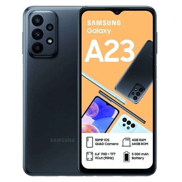 Samsung Galaxy A23 128 GB Grey  4 GB Ram (SM-A235F) Yenilenmiş Ürün (Sıfır Gibi) - 3