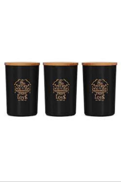 Elegant 3'lü 3 No Saklama Seti 24x14 Royaleks-İSR-5751