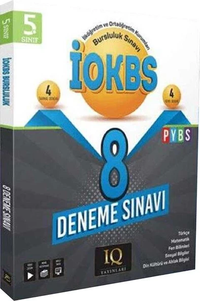 IQ Yayınları 5. Sınıf İOKBS 8 Deneme