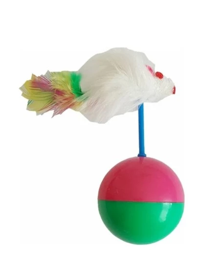 Fare Hacıyatmaz Kedi Oyuncağı Çok Renkli - 2