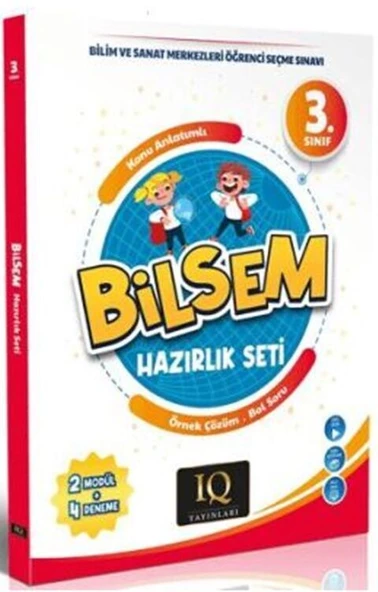 IQ Yayınları 3. Sınıf Bilsem Hazırlık Seti