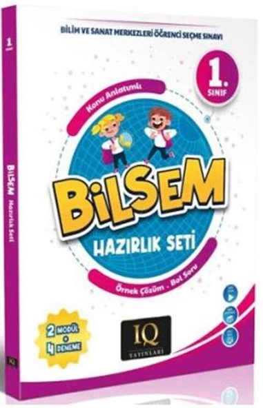 IQ Yayınları 1. Sınıf Bilsem Hazırlık Seti