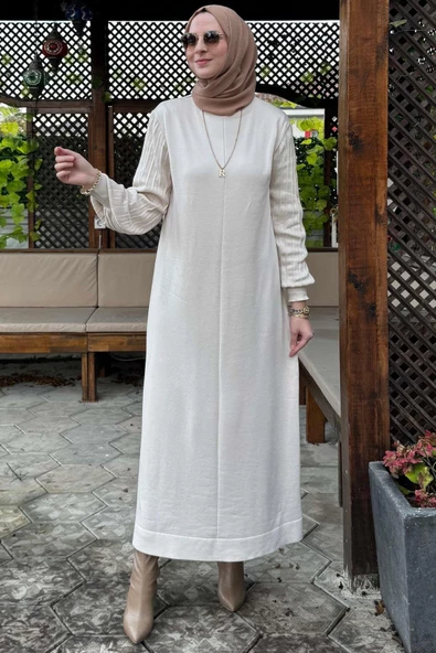 Ecem Taş Triko Elbise - 9