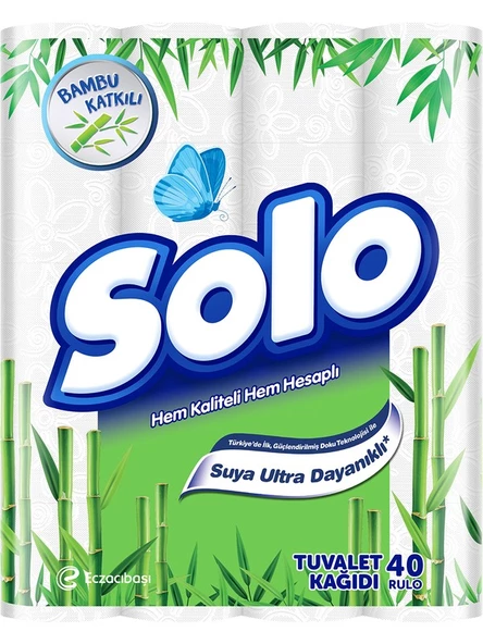 Solo Tuvalet Kağıdı 2 Katlı 40’lı - 2