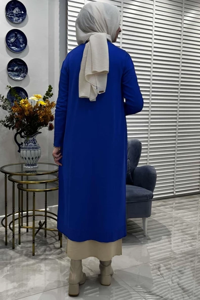 Manolya Saks Triko Hırka - 7